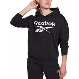 Reebok Women Identity Logo French Terry Hoodie - Black