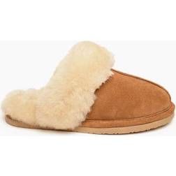 Minnetonka Sheepskin - Golden Tan