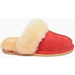 Minnetonka Sheepskin - Red