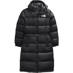 The North Face Nuptse Belted Long Parka - Black