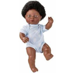 Berjuan Baby Dukke 7058-17 38 cm Afrikansk mand