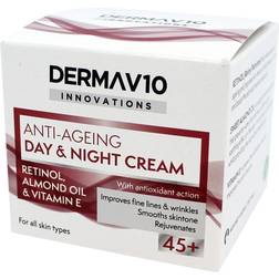 Derma V10 Anti-Ageing Day & Night Cream