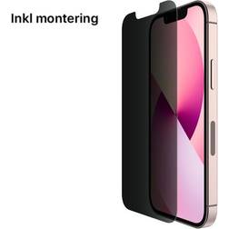 Belkin ScreenForce Privacy iPhone 13 Mini (inkl montering)