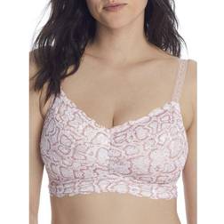 Cosabella Never Say Never Printed Curvy Sweetie Bralette - Mandorla Snake