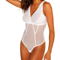 Cosabella Sardegna Curvy Bodysuit - White