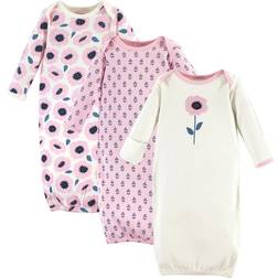 Touched By Nature Organic Cotton Sleep Gown 3-pack - Blossoms (10166101)