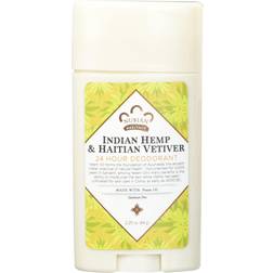 Nubian Heritage 24 Hour Natural Deo Stick Indian Hemp & Haitian Vetiver 64g