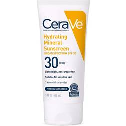 CeraVe Hydrating Mineral Sunscreen Body Lotion SPF30 150ml