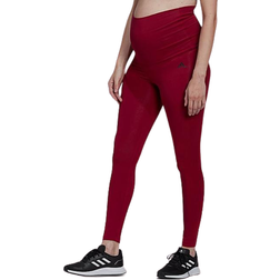 adidas Essential Cotton Leggings - Legacy Burgundy/Black