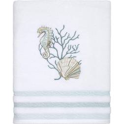 Avanti Coastal Terrazzo Bath Towel White (132.08x68.58cm)