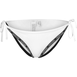 Calvin Klein String Side Tie Bikini Bottom - White