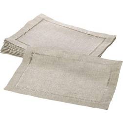 Saro Lifestyle Toscana Place Mat Grey (50.8x35.56cm)