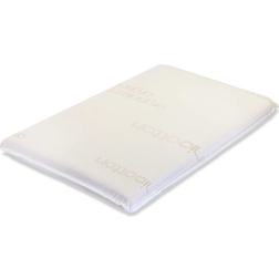 L.A. Baby 2" Mini/Portable Crib Mattress Pad with Organic Cotton Top Layer on Waterproof Cover 24x38"