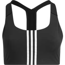 Adidas Powerimpact Training Medium-Support Bra Plus Size - Black/White