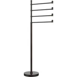 Allied Brass Southbeach Collection Free Standing 4 Pivoting Swing Arm Towel Stand (SB-84-ORB)