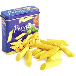 Erzi Legemad Pasta penne i træ i metaldåse