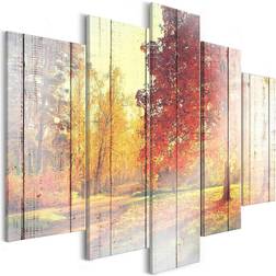 Arkiio Autumn Sun (5 Parts) Wide 100x50 Tavla