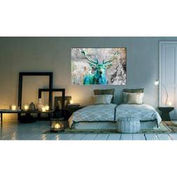 Arkiio Green Deer 90x60 Tavla