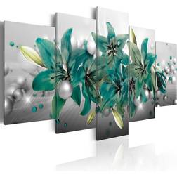 Arkiio Turquoise Bouquet 200x100 Tavla 200x100cm