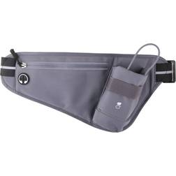 Gear urheiluvyö pullotaskulla 6" (harmaa)