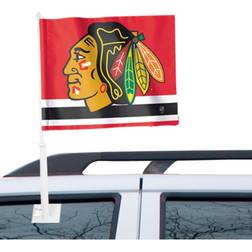 WinCraft Chicago Blackhawks 11" x 13" Two-Sided Car Flag