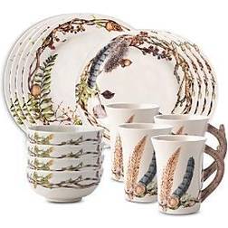 Juliska Forest Walk Dinner Set 16pcs