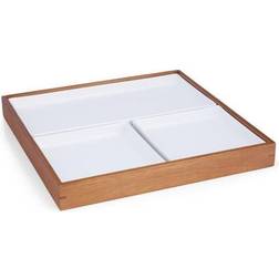 Nambe Duets Bento Box White Food Container