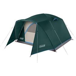 Coleman Skydome 6-Person Camping Tent with Full-Fly Vestibule, Evergreen