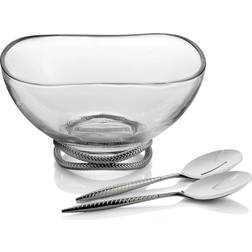 Nambe Braid Salad & Servers Salad Bowl