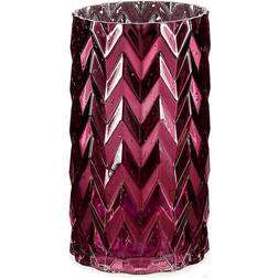 Gift Decor Rosa Gravyr Ax Glas (11,3 x 19,5 x 11,3 cm) Vas