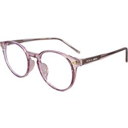 Fifth & Ninth Chandler Blue-Light-Blocking Eyeglasses, Beige (8466)