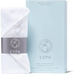 ESPA Dual Action Cotton Cleansing Cloths (Set of 3)