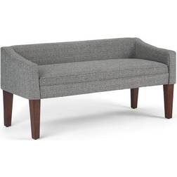 Simpli Home Parris Settee Bench 50x23.8"