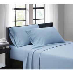 Truly Soft Everyday Bed Sheet Blue (259.08x175.26cm)