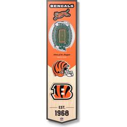 YouTheFan Cincinnati Bengals 3D Stadium Banner