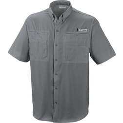 Columbia Tamiami II Short-Sleeve Shirt - City Gray