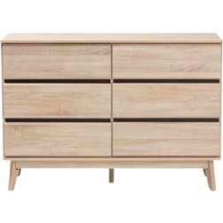 Baxton Studio Miren Chest of Drawer 47.3x33.3"