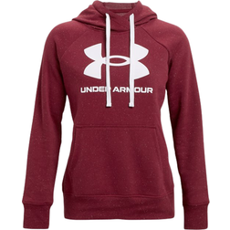 Under Armour Rival Fleece Logo Hoodie Women's - League Red/White