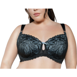 Parfait Charlotte Lace Unlined Bra - Black Onyx