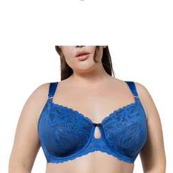 Parfait Charlotte Lace Unlined Bra - Sapphire