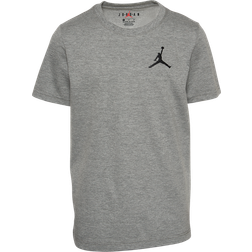 Nike Boy's Jordan Jumpman Air Embroidered Tee - Carbon Heather