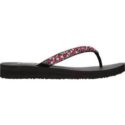 Skechers Meditation Daisy Delight - Black/Multi