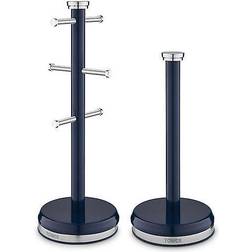 Tower Mug Tree & Towel Pole Set Utensilios de cocina 2pcs