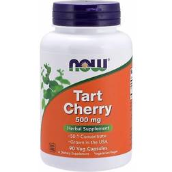 Now Foods Tart Cherry, 500 mg, 90 Veg Capsules 90 pcs