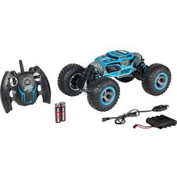 Carson RC Sport 404230 My First Magic Machine 1:10 RC-modelbil, begyndermodel Elektronik Monstertruck inkl. batteri, oplader og senderbatterier