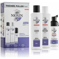 Nioxin System 6 Kit Capelli Decolorati/Trattati Chimicamente Con Diradamento Avanzato