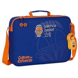 Safta Skole skoletaske Valencia Basket Blå Orange (38 x 28 x 6 cm)