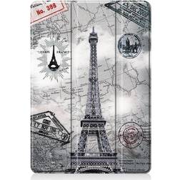 MTK Apple iPad 10.2 2021/2020 Slim fit tri-fold fodral Map