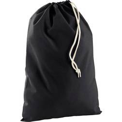 Westford Mill Cotton Recycled Stuff Bag (XXS) (Black)