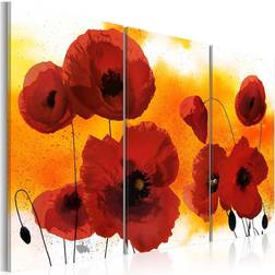 Arkiio Sunny afternoon and poppies 120x80 Tavla